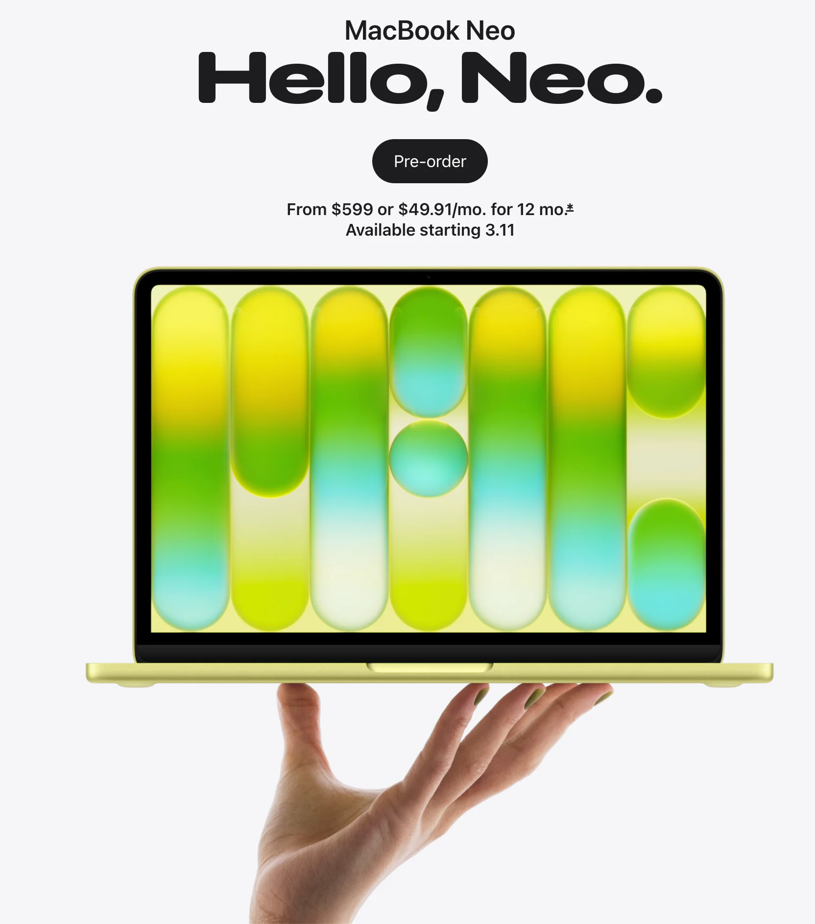 Macbook NEO