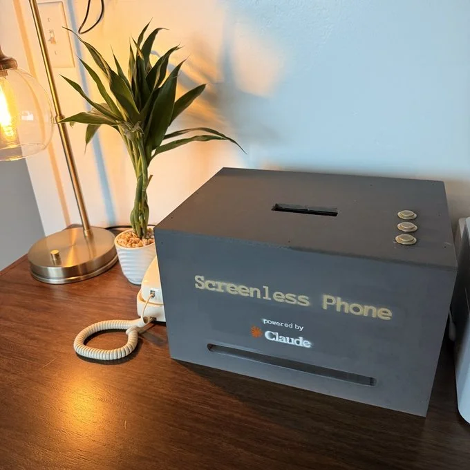 ScreenLess Phone